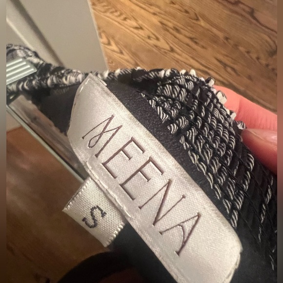 Fame Chiffon Maxi Skirt Plaid Ombré - Picture 4 of 4